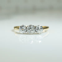 Triple OMC Diamond Ring