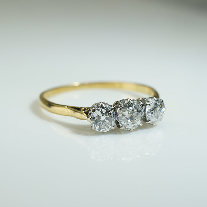 Triple OMC Diamond Ring
