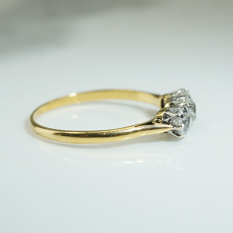 Triple OMC Diamond Ring