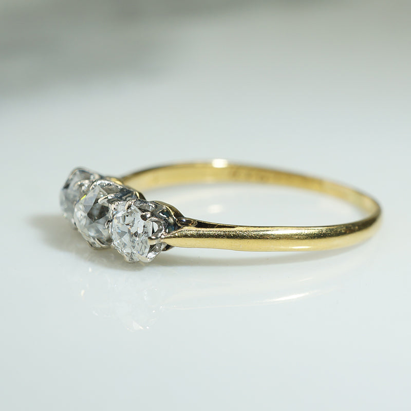 Triple OMC Diamond Ring
