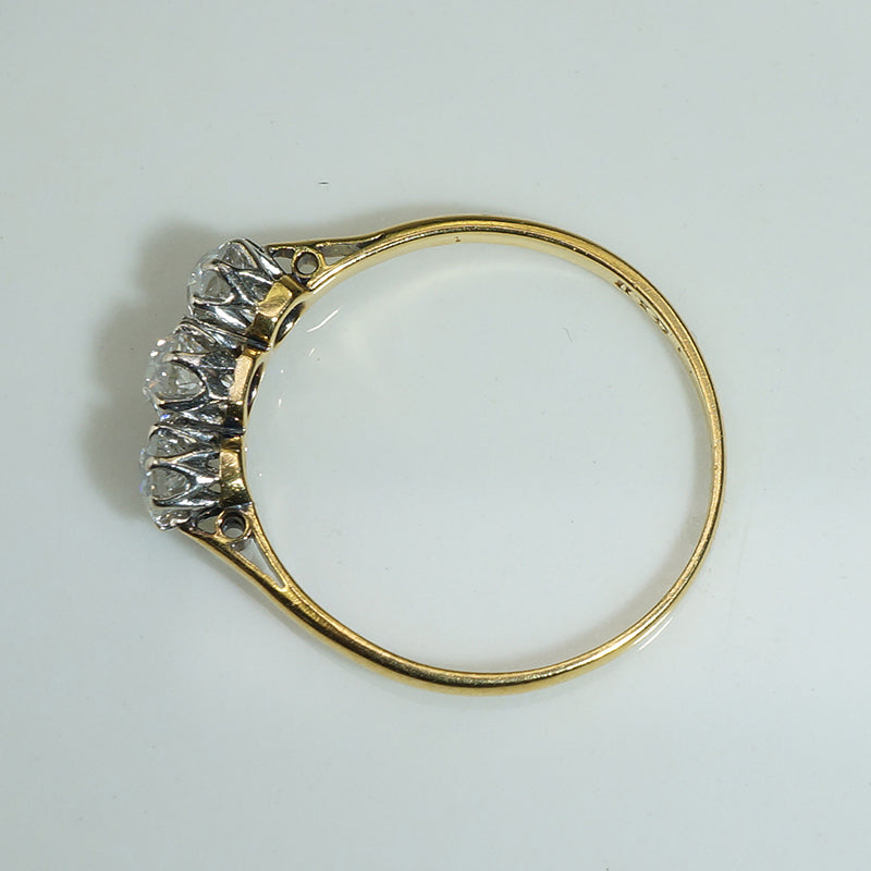 Triple OMC Diamond Ring