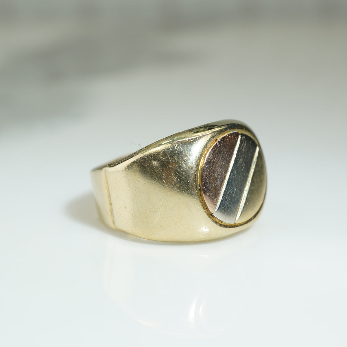Pinky Gold Signet Ring