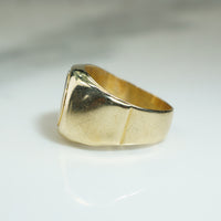 Pinky Gold Signet Ring