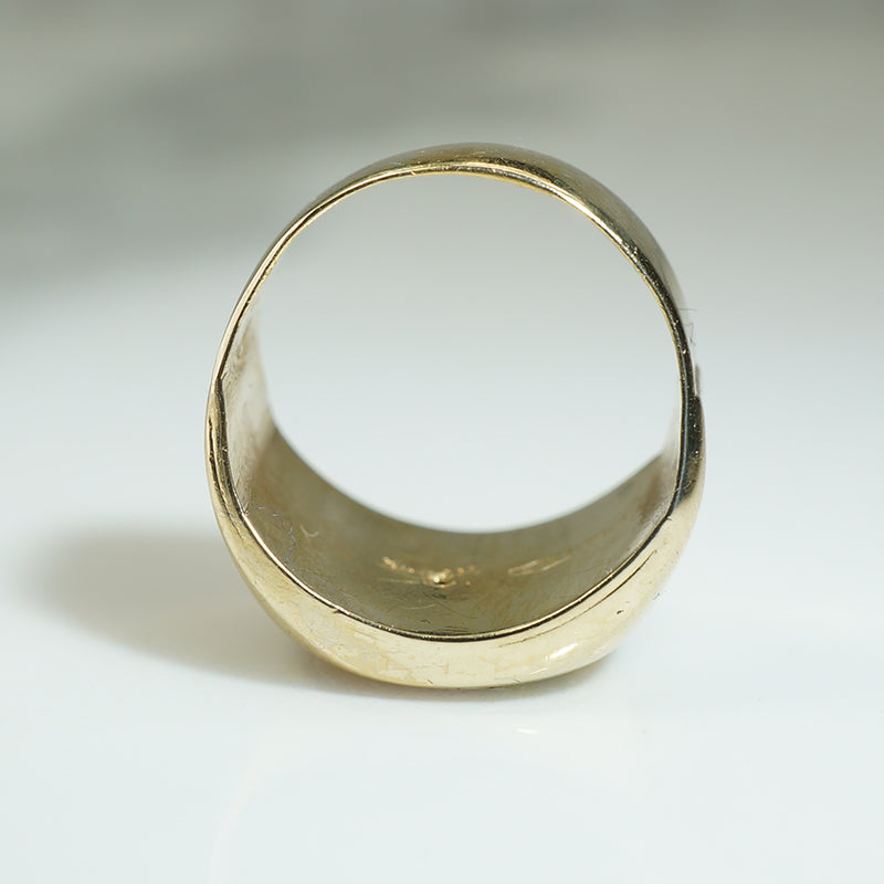 Pinky Gold Signet Ring