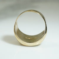 Pinky Gold Signet Ring