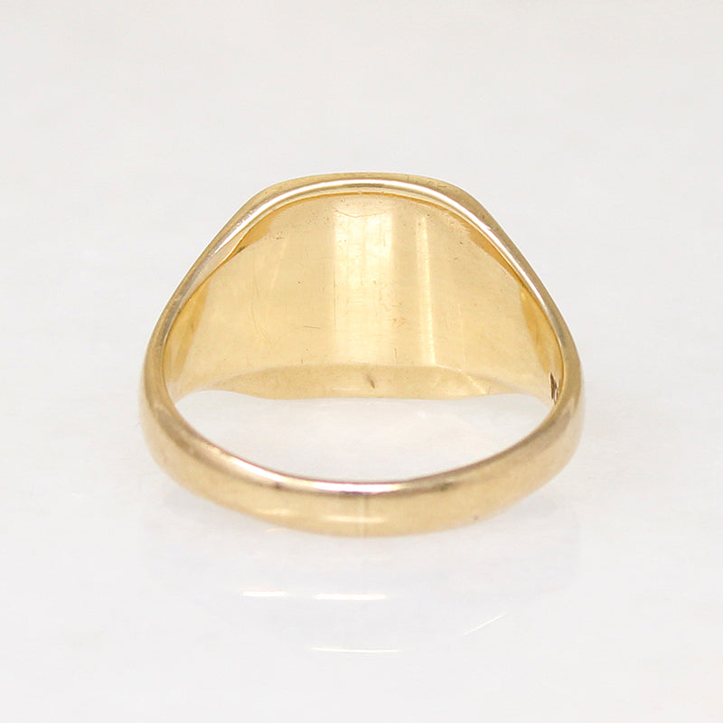 Buttery 10k Gold 1930s Signet Ring