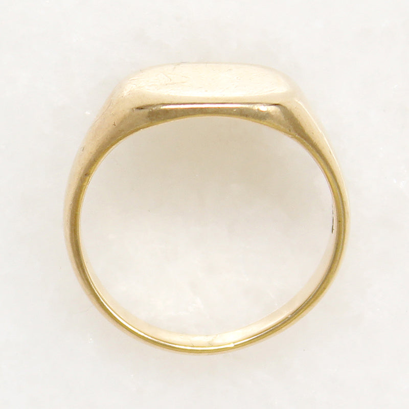 Buttery 10k Gold 1930s Signet Ring