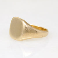Buttery 10k Gold 1930s Signet Ring