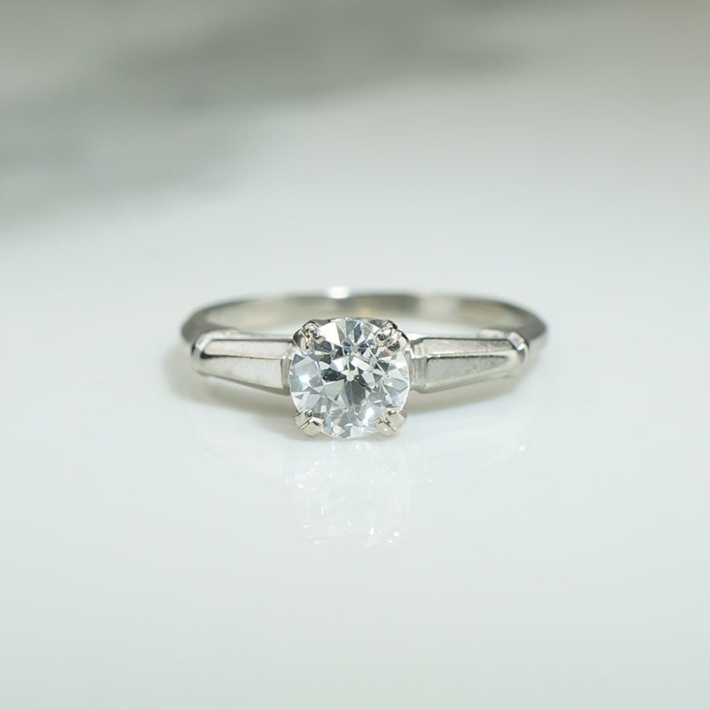 Lovely 1940s OEC Diamond Solitaire