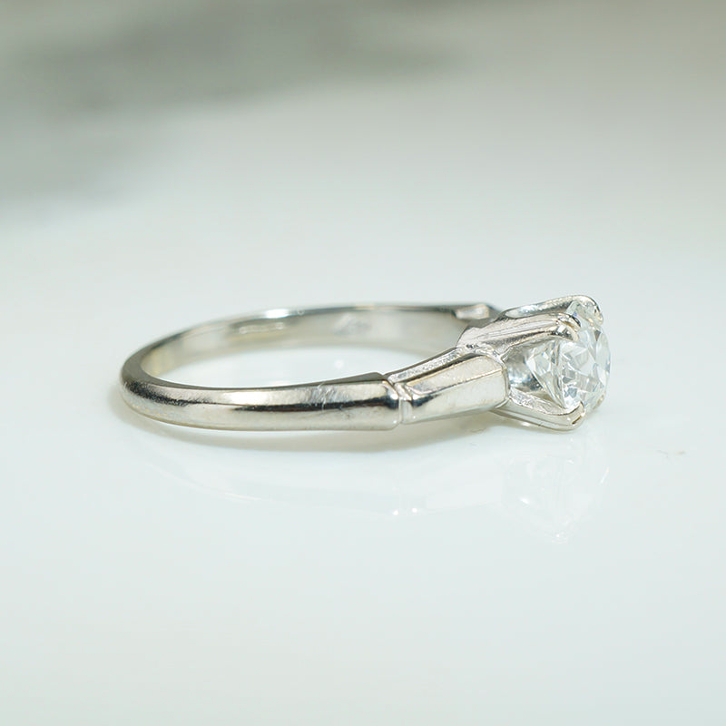 Lovely 1940s OEC Diamond Solitaire