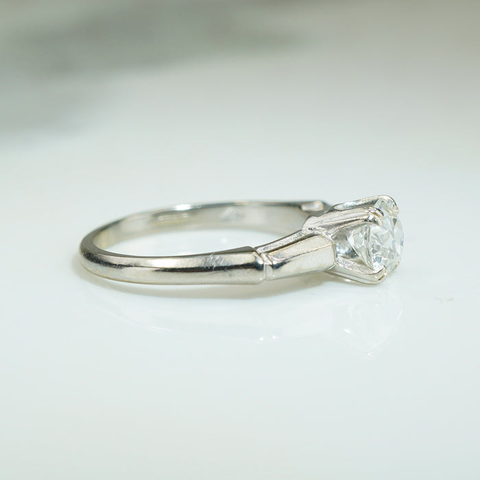 Lovely 1940s OEC Diamond Solitaire