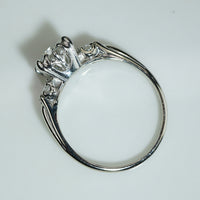 Elegant and Curvy 1940s OEC Engagement Ring