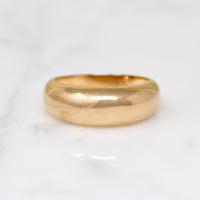 Voluptuous 18k Gold Dome Ring