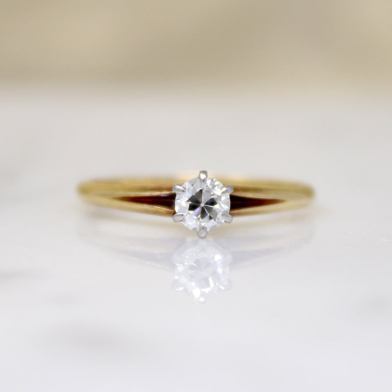 Bailey Banks & Biddle Edwardian Diamond Solitaire