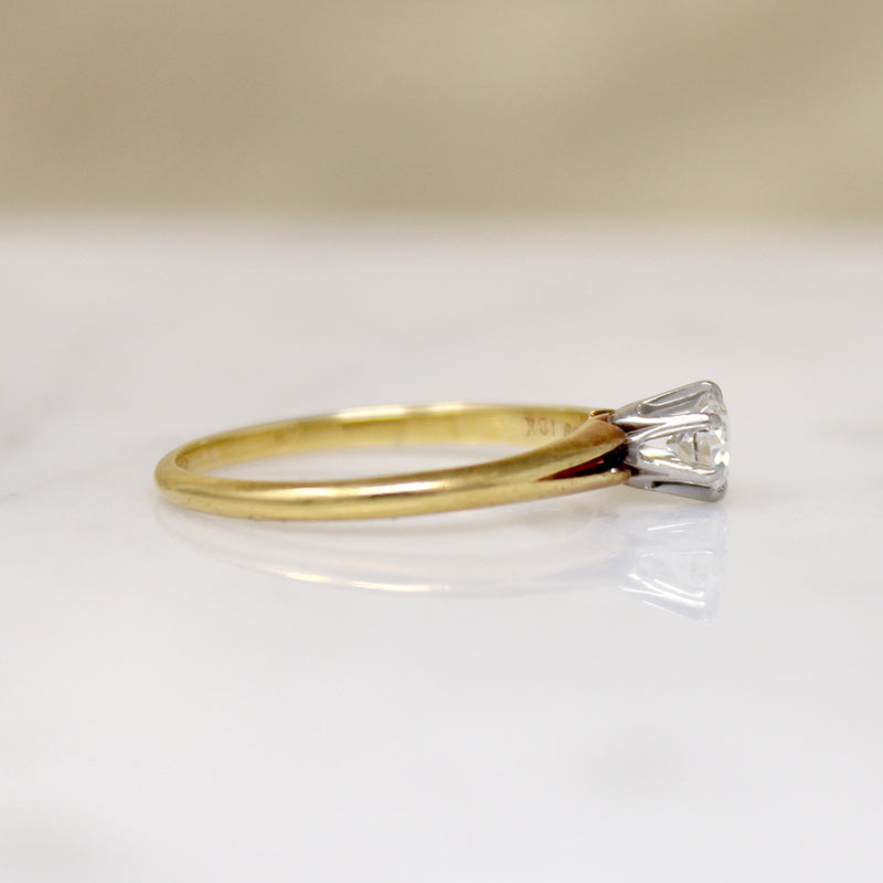 Bailey Banks & Biddle Edwardian Diamond Solitaire
