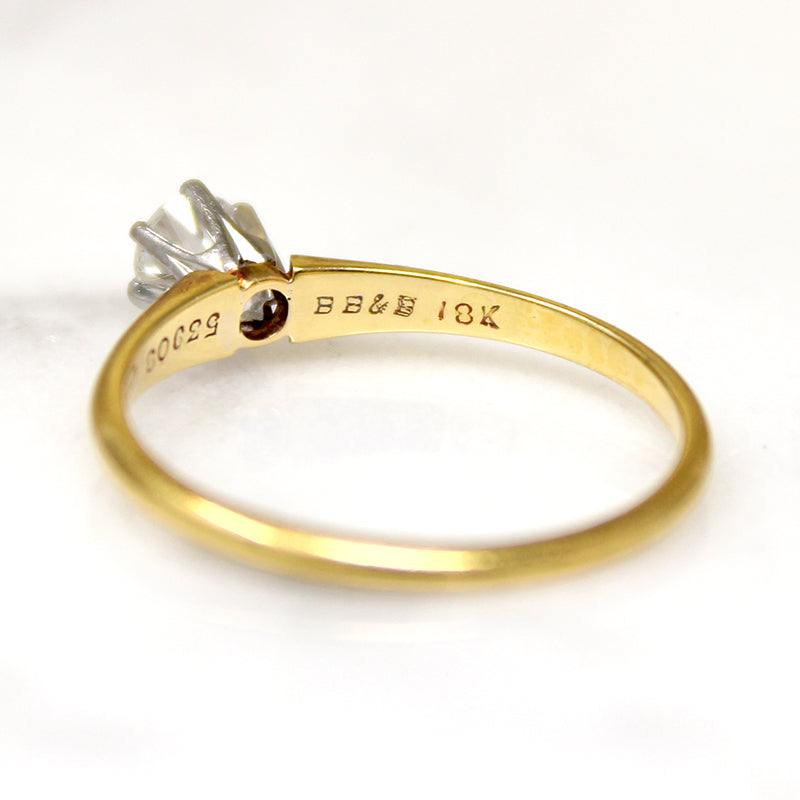 Bailey Banks & Biddle Edwardian Diamond Solitaire