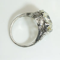 Belle of The Ball 5.87ct Old Mine Cut Diamond Solitaire