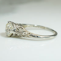 Fairytale Filigree Solitaire with 1.32ct Old Mine Diamond