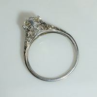 Fairytale Filigree Solitaire with 1.32ct Old Mine Diamond