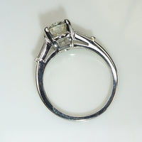 Elevated Classic 1.54ct Diamond & Platinum Engagement Ring