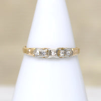 Sweetest Art Deco Diamond Buckle Band