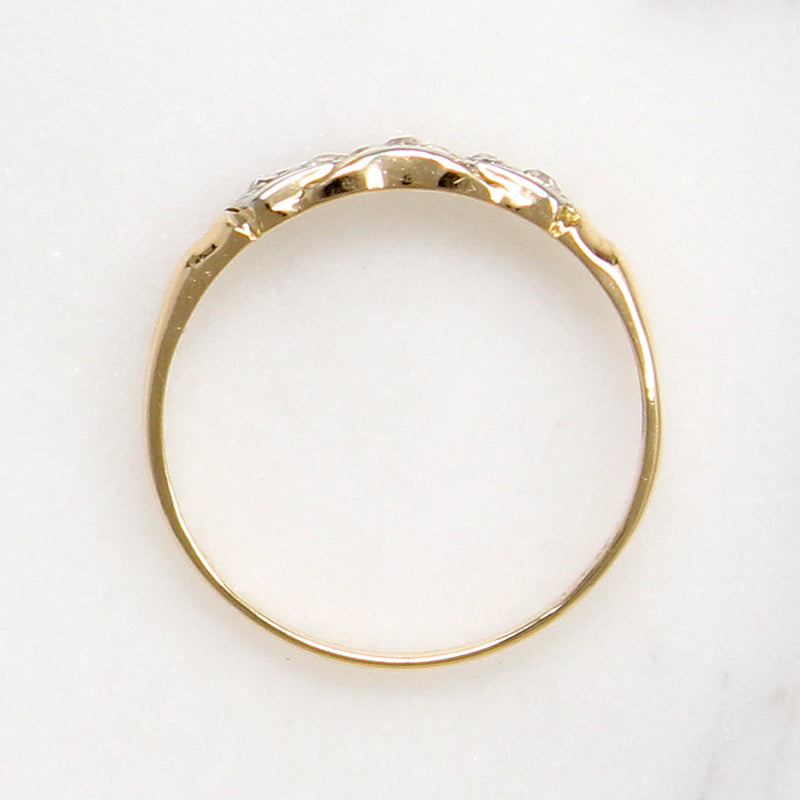 Sweetest Art Deco Diamond Buckle Band