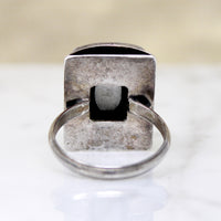 Sleeping Beauty Turquoise Modernist Statement Ring 