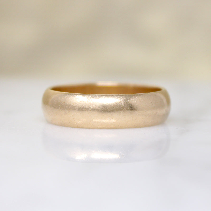 Handsome F. Goldman Size 9.75 Wedding Band