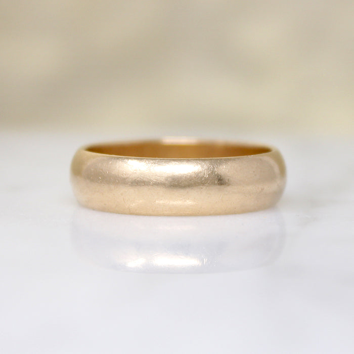 Handsome F. Goldman Size 9.75 Wedding Band