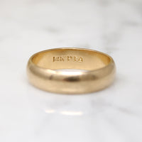 Handsome F. Goldman Size 9.75 Wedding Band