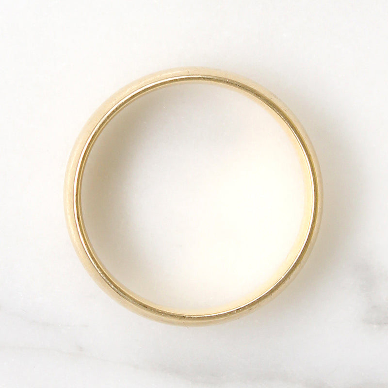 Classic 14k Gold Comfort Fit Band Size 9