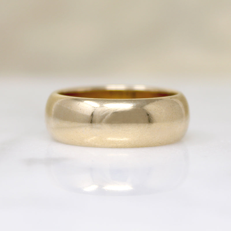 Swanky Tiffany & Co. Gold Wedding Band