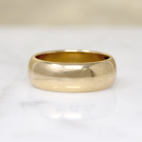 Swanky Tiffany & Co. Gold Wedding Band