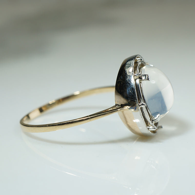 Luminous Moonstone Edwardian Ring