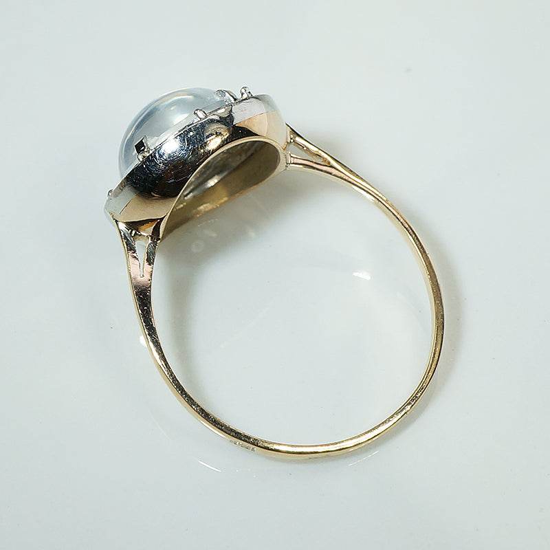 Luminous Moonstone Edwardian Ring