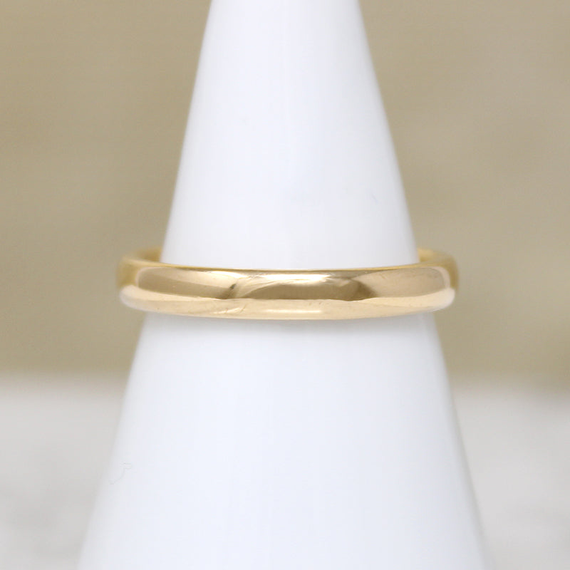 Attractive 18k Gold Jabel Wedding Band Size 8.25