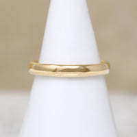 Attractive 18k Gold Jabel Wedding Band Size 8.25