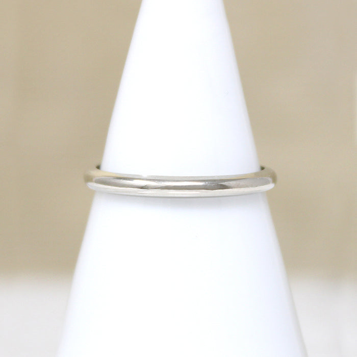Traub "Orange Blossom" 14k White Gold Band