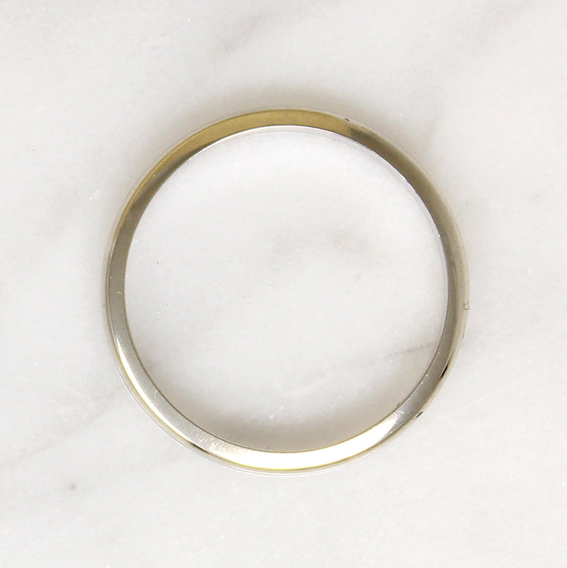 Traub "Orange Blossom" 14k White Gold Band