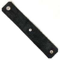 Black Leather Star Bracelet by Ancient Influences