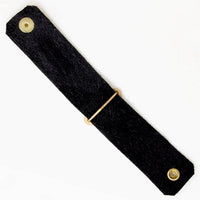 Victorian Buckle on Leather Bracelet by Ancient Influences 