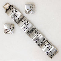 Enchanting Shadowbox Bracelet & Earring Set