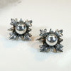 Gorgeous Foliate Sterling Bracelet & Earring Set by Cini