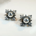 Gorgeous Foliate Sterling Bracelet & Earring Set by Cini