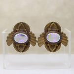 Outrageous Brass & Glass Set by Patrice
