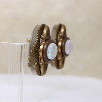 Outrageous Brass & Glass Set by Patrice