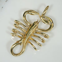 Gold Scorpio Scorpian by Grosse
