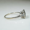 Pretty Square Deco Diamond Ring