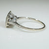 Pretty Square Deco Diamond Ring
