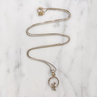 Little Love Cats Sterling Silver Artisan Necklace